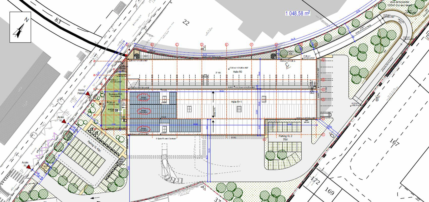 Entrepôt classe c Corbas 5403m² Location entrepôt classe c Corbas Rhône OLLOG2118331 2